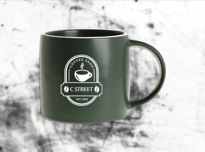 Custom imprinted Coffee Mug for Anchorage, AK with a local business logo