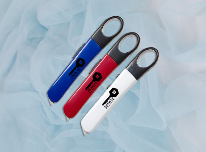 Custom imprinted Quick Cutter for Anchorage, AK with a local business logo