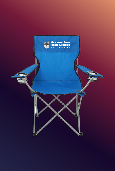 Custom imprinted Chair for Anchorage, AK with a local business logo