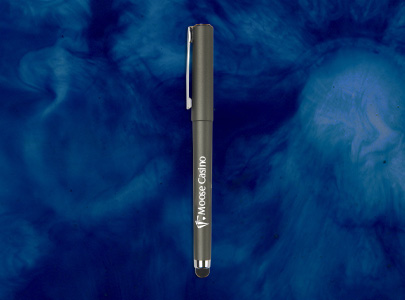 Custom imprinted Gel Pen for Anchorage, AK with a local business logo