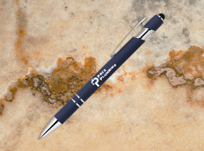 Custom imprinted Twist Pen for Anchorage, AK with a local business logo