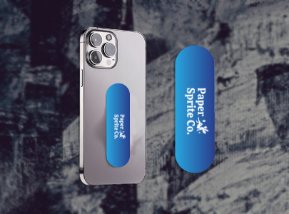 Custom imprinted Cell Phone Grip and Stand for Anchorage, AK with a local business logo